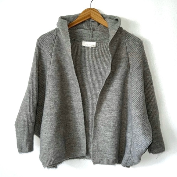 Anthropologie NWOT Laura Cozy Knit Open Front Cardigan Sweater - Picture 2 of 9